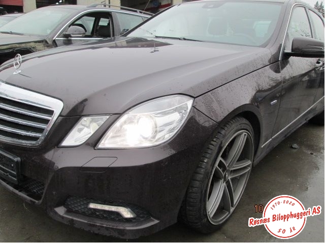 Mercedes E-Klasse 2009-2013 (Fase 1) (W212) (W212), Motorkode: OM651.924, Girkassekode: 722646