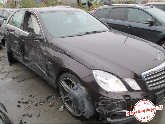 Mercedes E-Klasse 2009-2013 (Fase 1) (W212) (W212), Motorkode: OM651.924, Girkassekode: 722646