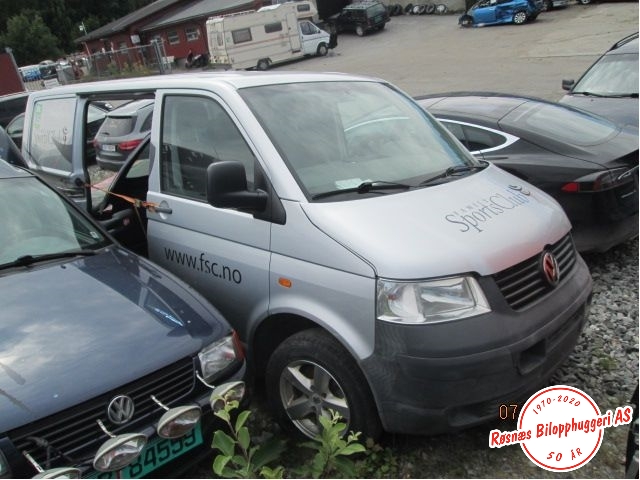 VW Transporter / Caravelle 2003-2009 (Fase 1) (T5) (T5), Motorkode: AXB, Girkassekode: FJL