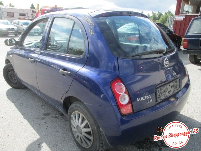 Nissan Micra 2003-2010 (K12) (K12), Motorkode: CG10DE, Girkassekode: 