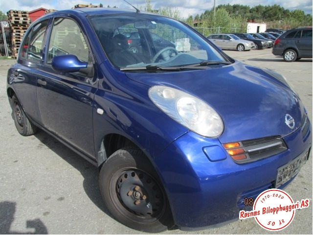 Nissan Micra 2003-2010 (K12) (K12), Motorkode: CG10DE, Girkassekode: 