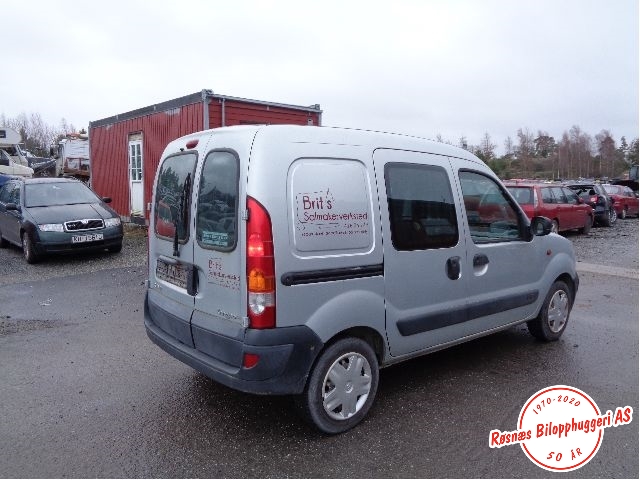 Renault Kangoo 2003-2007 (Type I, Fase 2) , Motorkode: K9K-700;K9K-704, Girkassekode: