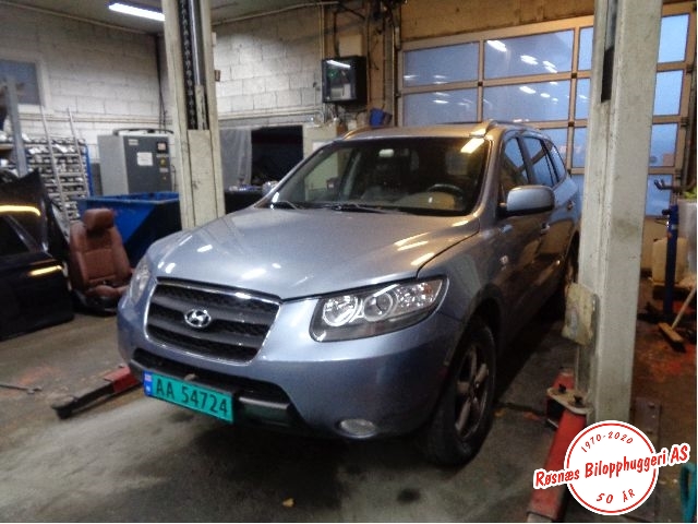 Hyundai Santa Fe 2006-2009 (Type II, Fase 1) delebil , Motorkode: D4EB, Girkassekode: HT94