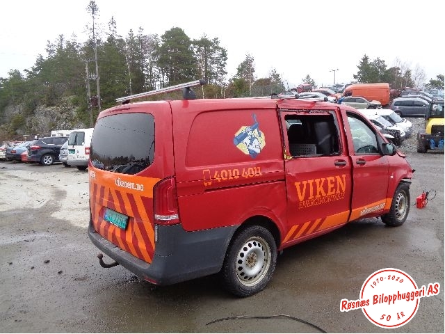 Mercedes Vito 2014-->> (W447) (W447), Motorkode: OM651.950, Girkassekode: 72296514241032