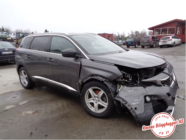 Peugeot 5008 2017-->> (Type II) , Motorkode: YHZ, Girkassekode: ATNG8