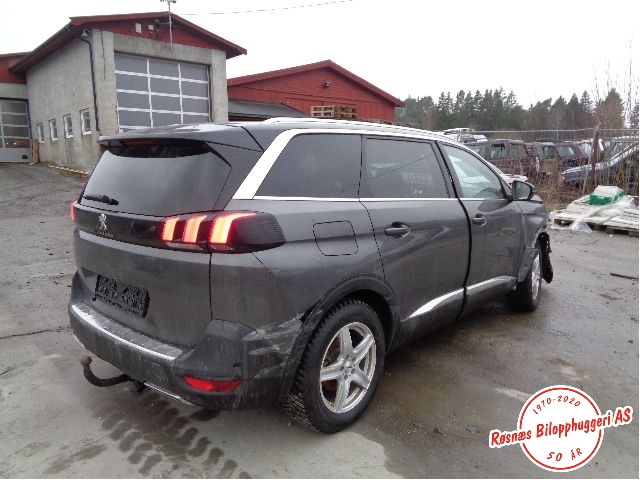 Peugeot 5008 2017-->> (Type II) , Motorkode: YHZ, Girkassekode: ATNG8