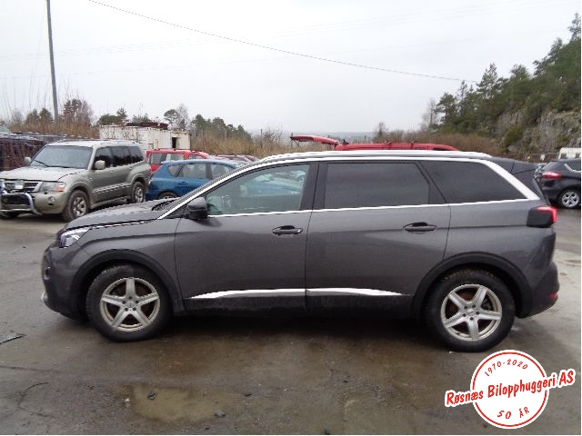 Peugeot 5008 2017-->> (Type II) , Motorkode: YHZ, Girkassekode: ATNG8