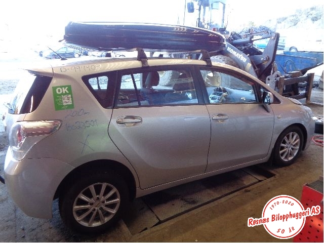 Toyota Verso 2009-2016 (Type III) , Motorkode: 1AD-FTV, Girkassekode: 