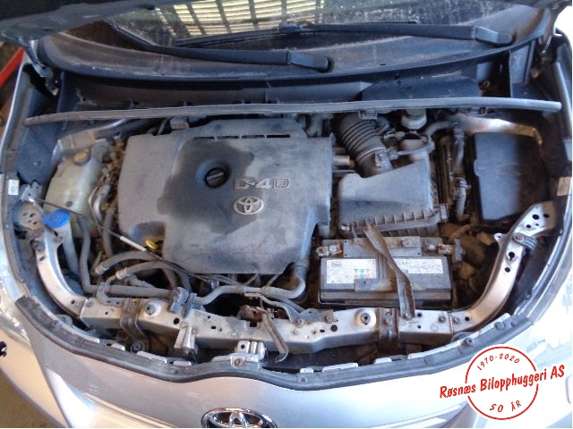 Toyota Verso 2009-2016 (Type III) , Motorkode: 1AD-FTV, Girkassekode: 