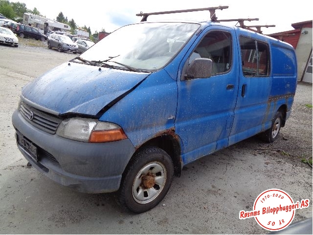 Toyota Hiace 2001-2006 (Fase 2) , Motorkode: 2KD-FTV, Girkassekode: 