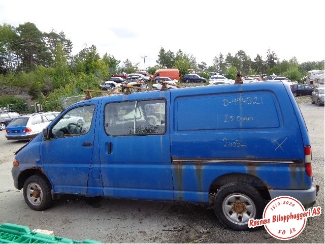 Toyota Hiace 2001-2006 (Fase 2) , Motorkode: 2KD-FTV, Girkassekode: 