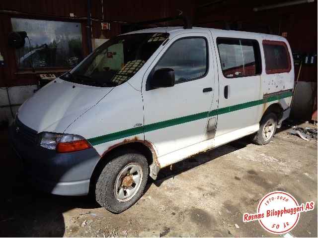 Toyota Hiace 2001-2006 (Fase 2) , Motorkode: 2KD-FTV, Girkassekode: