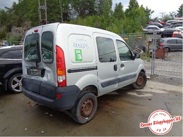 Renault Kangoo 2003-2007 (Type I, Fase 2) , Motorkode: F9Q-790, Girkassekode: 