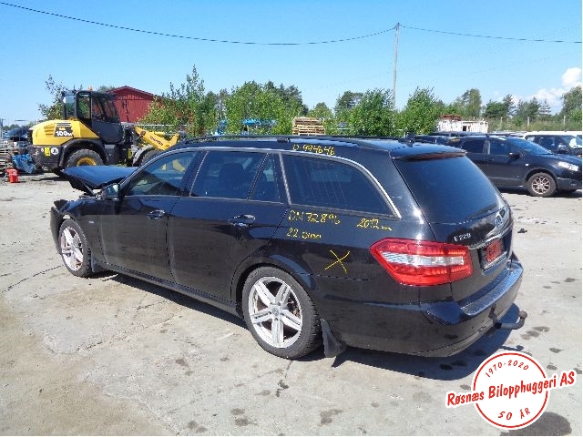 Mercedes E-Klasse 2009-2013 (Fase 1) (W212) (W212), Motorkode: OM651.924, Girkassekode: 