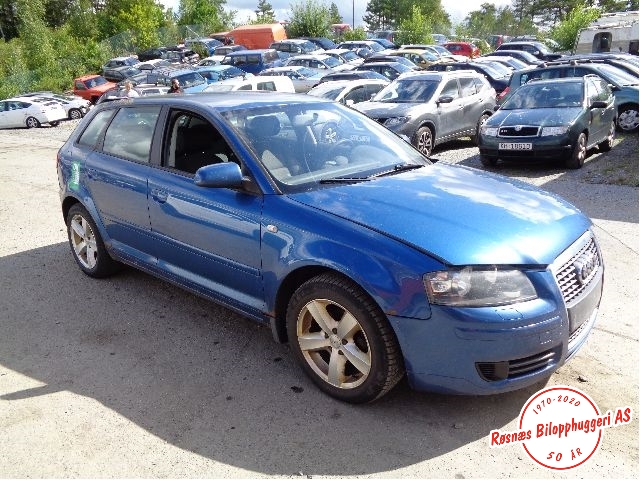 Audi A3 2003-2008 (Type II, Fase 1) , Motorkode: BGU, Girkassekode: FVH