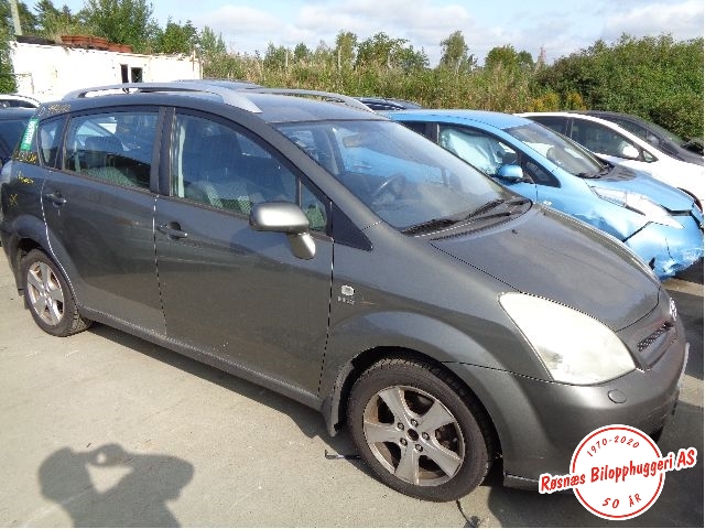 Toyota Verso 2004-2009 (Type II) , Motorkode: 1ZZ-FE, Girkassekode: 