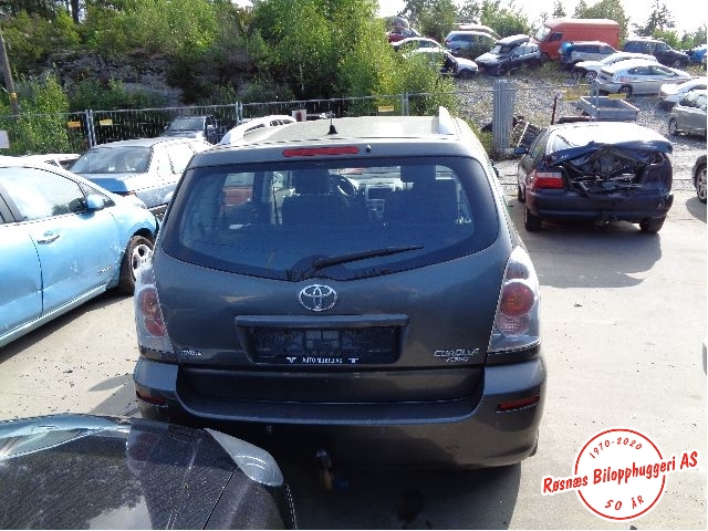 Toyota Verso 2004-2009 (Type II) , Motorkode: 1ZZ-FE, Girkassekode: 