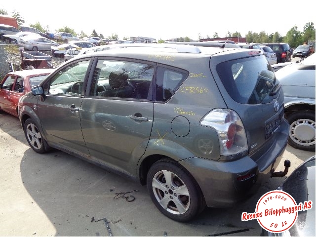 Toyota Verso 2004-2009 (Type II) , Motorkode: 1ZZ-FE, Girkassekode: 