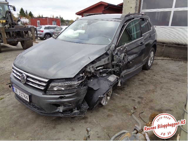 VW Tiguan 2016-2020 (Type II, Fase 1) , Motorkode: DBGC;DFGA, Girkassekode: UAJ