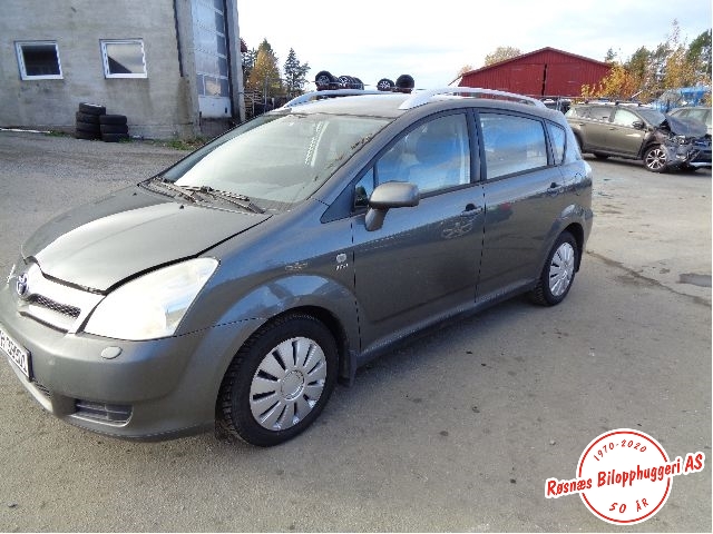 Toyota Verso 2004-2009 (Type II) , Motorkode: 1ZZ-FE, Girkassekode: