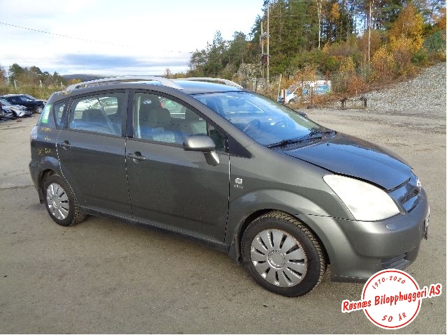 Toyota Verso 2004-2009 (Type II) , Motorkode: 1ZZ-FE, Girkassekode: