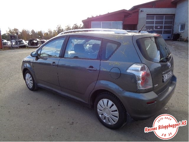Toyota Verso 2004-2009 (Type II) , Motorkode: 1ZZ-FE, Girkassekode: