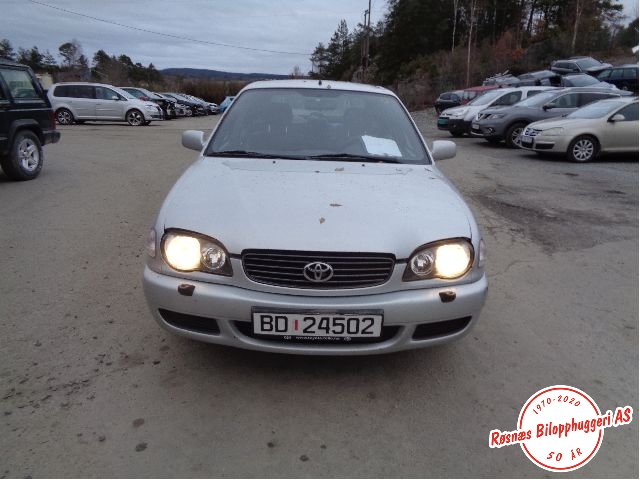 Toyota Corolla 2000-2002 (Fase 2) , Motorkode: 3ZZ-FE, Girkassekode: 