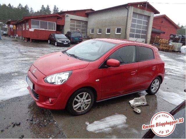 Mitsubishi Space Star 2013-->> (Type II) , Motorkode: 3A92, Girkassekode: 