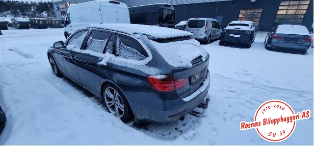BMW 3-Serie 2012-2018 (F30/F31/F34) (F30/F31/F34), Motorkode: N47-D20C, Girkassekode: 