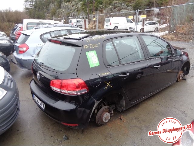 VW Golf VI 2008-2012 , Motorkode: CGGA, Girkassekode: LEG