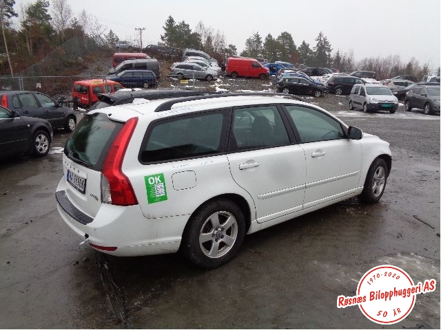 Volvo V50 2007-2012 (Fase 2) , Motorkode: D4164T, Girkassekode: