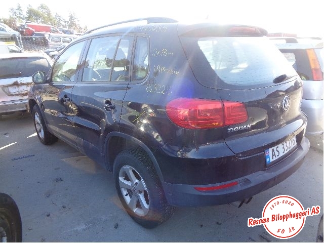 VW Tiguan 2011-2016 (Type I, Fase 2) , Motorkode: CAXA, Girkassekode: LXM