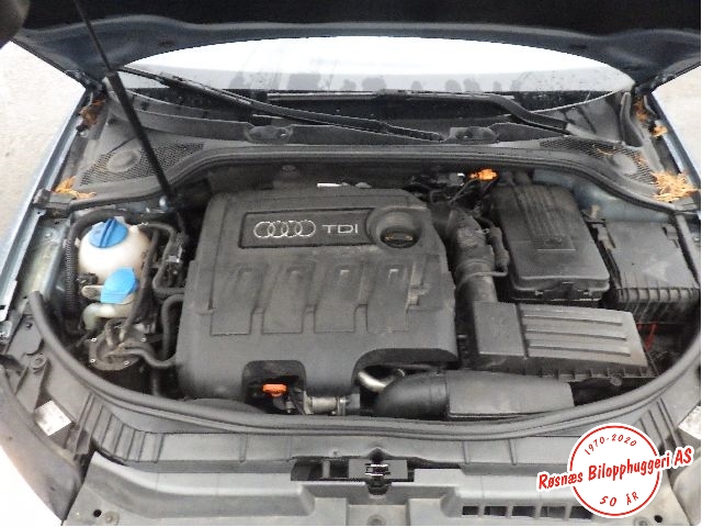 Audi A3 2009-2012 (Type II, Fase 2) delebil , Motorkode: CAYB, Girkassekode: LHW