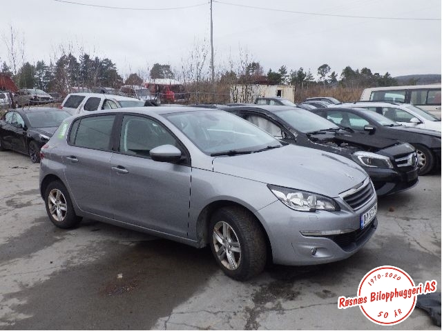 Peugeot 308 2013-2021 (Type II) , Motorkode: HMZ, Girkassekode: 