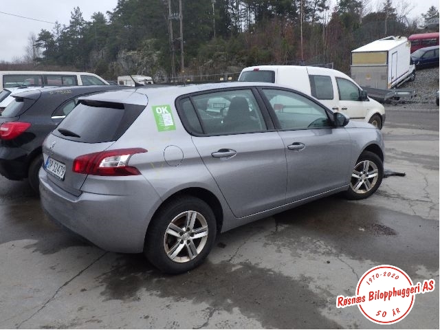 Peugeot 308 2013-2021 (Type II) , Motorkode: HMZ, Girkassekode: 