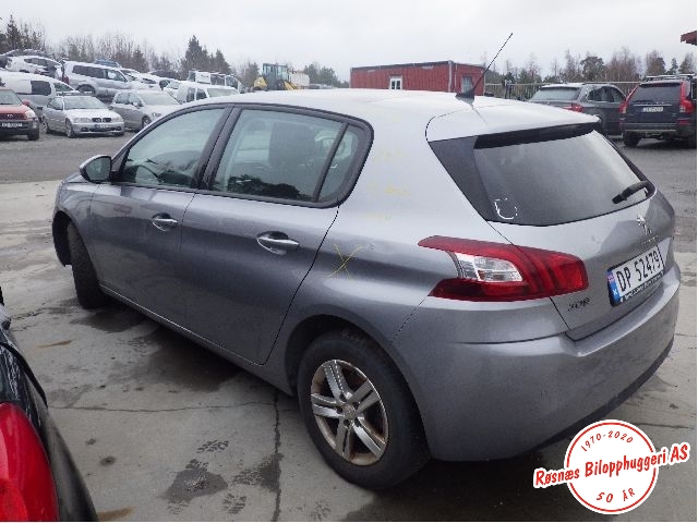 Peugeot 308 2013-2021 (Type II) , Motorkode: HMZ, Girkassekode: 