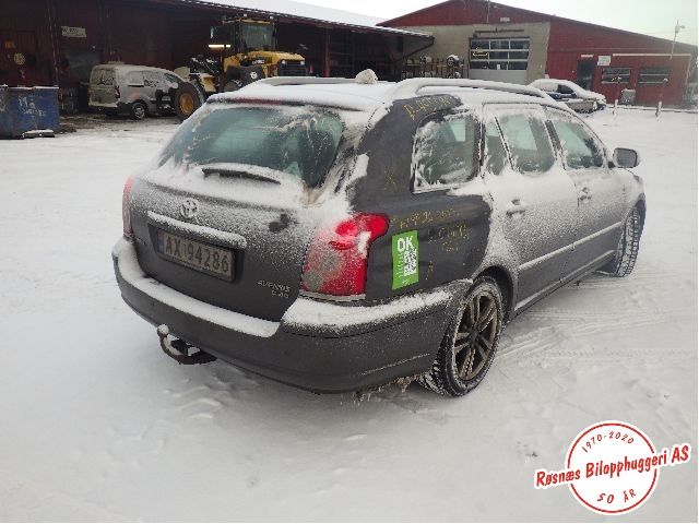 Toyota Avensis 2003-2008 (Type II) , Motorkode: 1AD-FTV, Girkassekode: