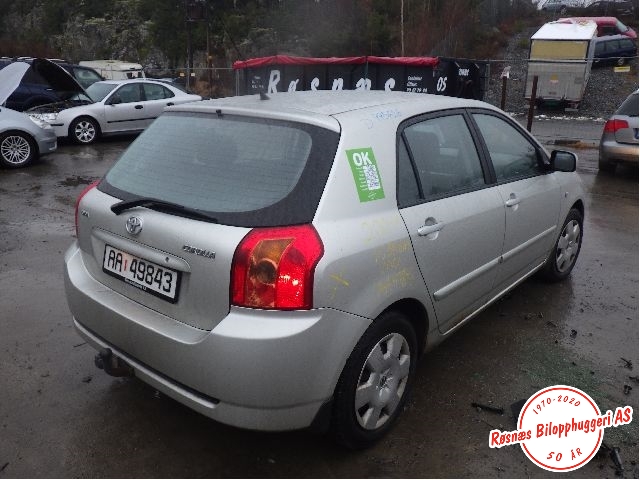 Toyota Corolla 2002-2007 , Motorkode: 3ZZ-FE, Girkassekode: 