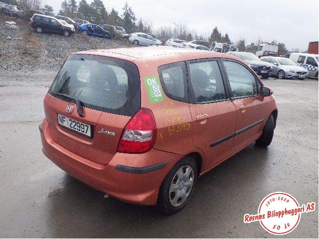 Honda Jazz 2002-2008 (Type I) , Motorkode: L13A1, Girkassekode: 