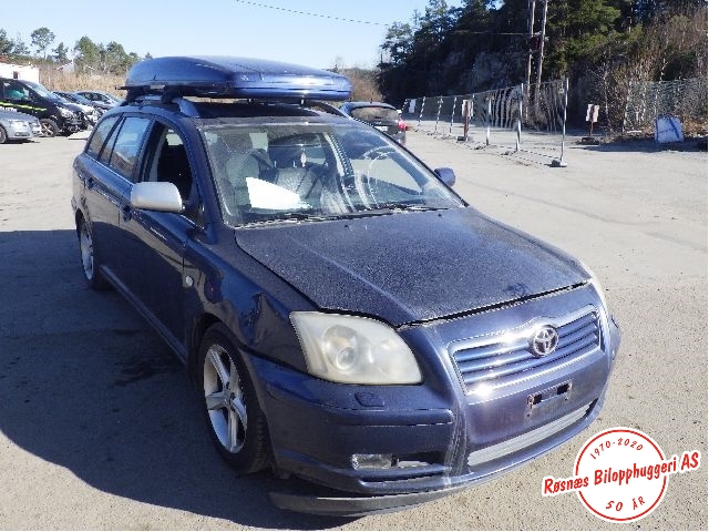Toyota Avensis 2003-2008 (Type II) delebil , Motorkode: 1ZZ-FE, Girkassekode: 