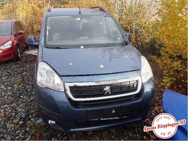 Peugeot Partner 2015-2019 (Type II, Fase 2) , Motorkode: ZKY, Girkassekode: 