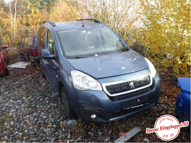 Peugeot Partner 2015-2019 (Type II, Fase 2) , Motorkode: ZKY, Girkassekode: 