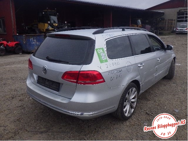 VW Passat 2011-2015 (B7) (B7), Motorkode: CFFB, Girkassekode: LNZ