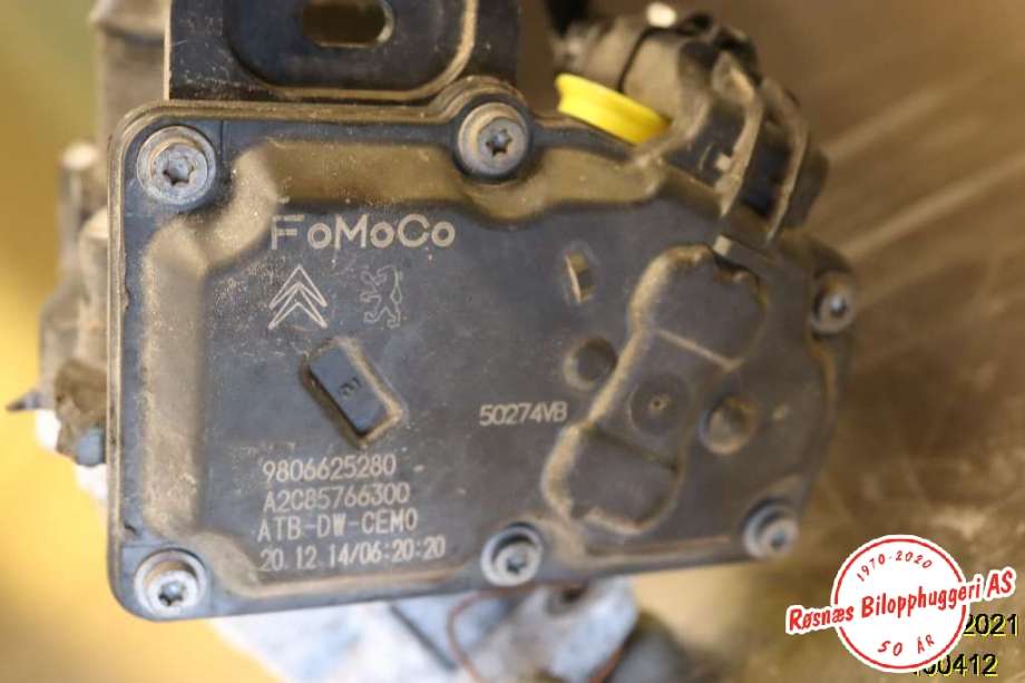 Spjeldhus til Ford Mondeo 2014-2019 (Type V, Fase 1)  (FORD|9806625280|)