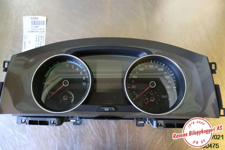 Speedometer til VW e-Golf 2014-2017 (Fase 1)  (VOLKSWAGEN|5GE920755|)