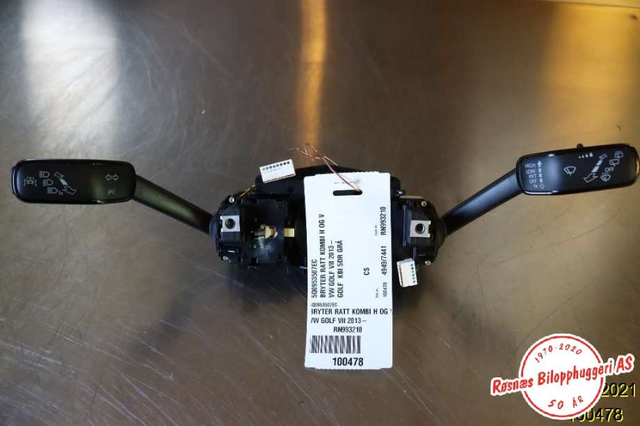 Bryter combi til VW e-Golf 2014-2017 (Fase 1)  (VOLKSWAGEN|5Q0953507EC|)