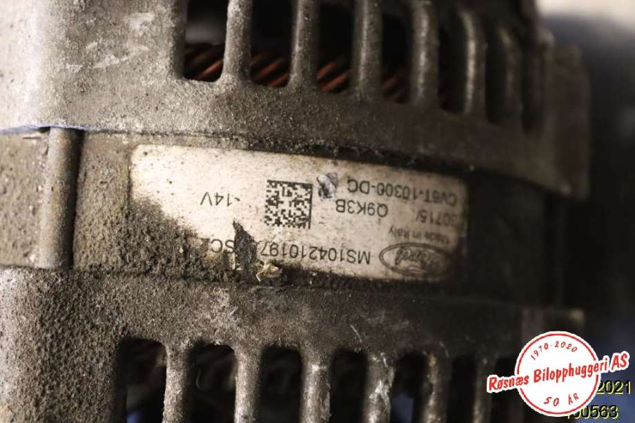 Dynamo til Ford Focus 2011-2014 (Type III, Fase 1)  (FORD|CV6T10300DC|)