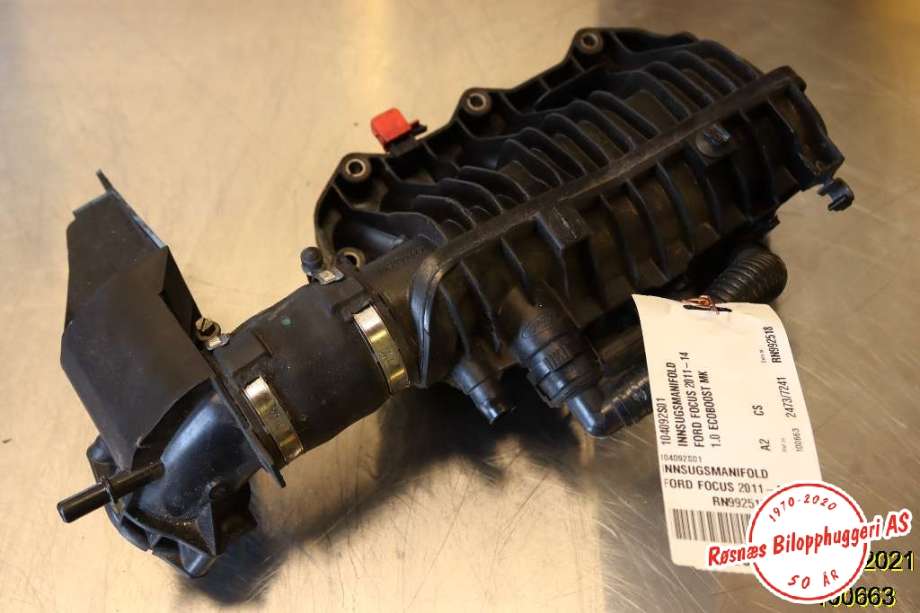 Manifold innsug til Ford Focus, 2011-2014 (Type III, Fase 1)  (FORD|104092S01)