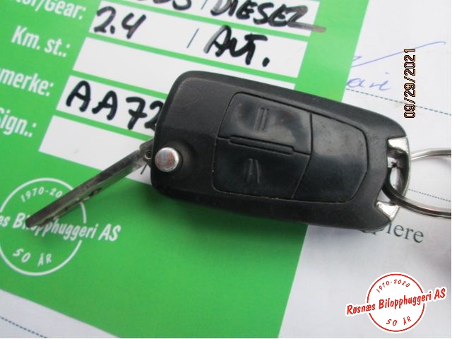 Nøkkel til Opel Astra H 2004-2009 (OPEL|)