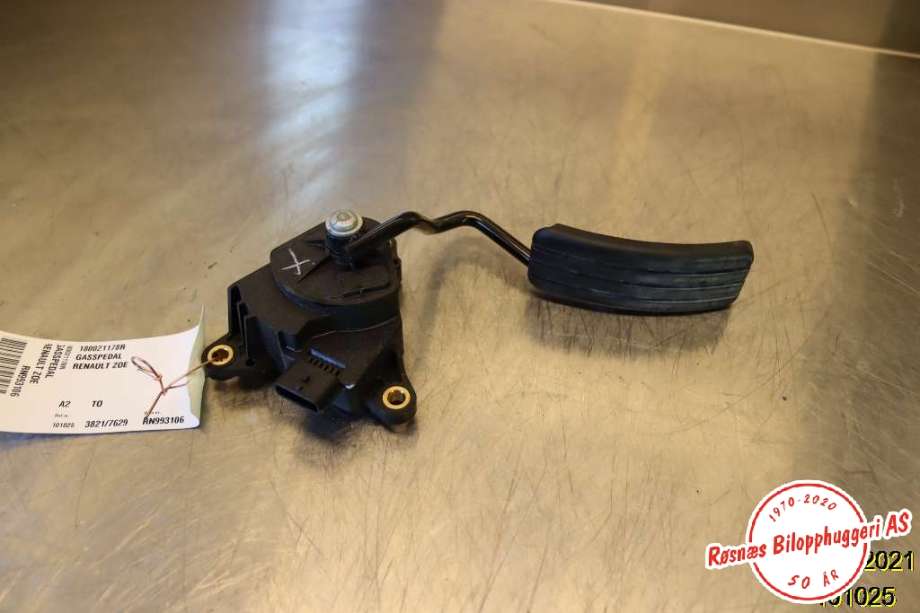 Pedal gass til Renault Zoe 2013-2019 (Fase 1)  (RENAULT|180021178R|)